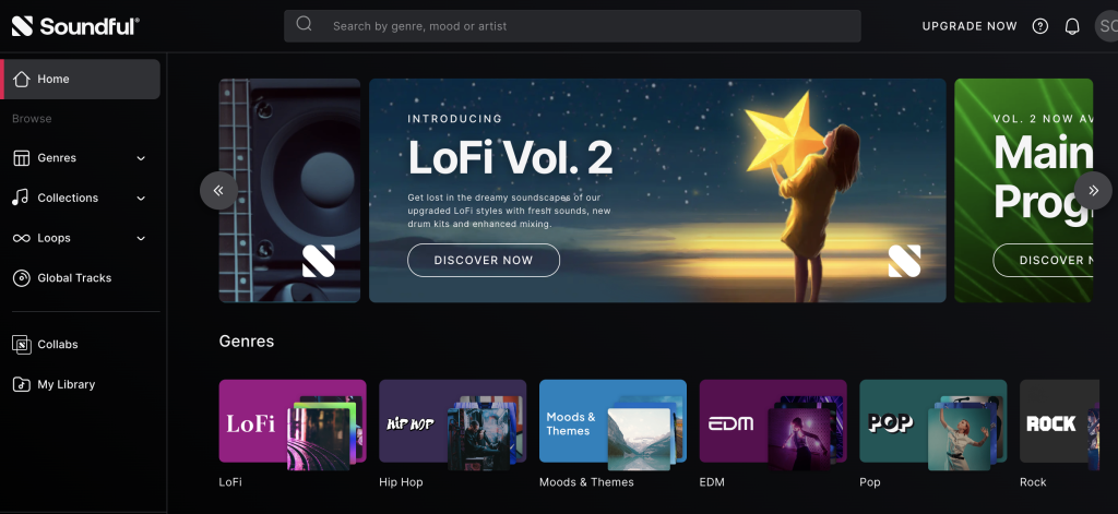 Soundful AI Music Generator. AI Music Composition. AI Music Business.