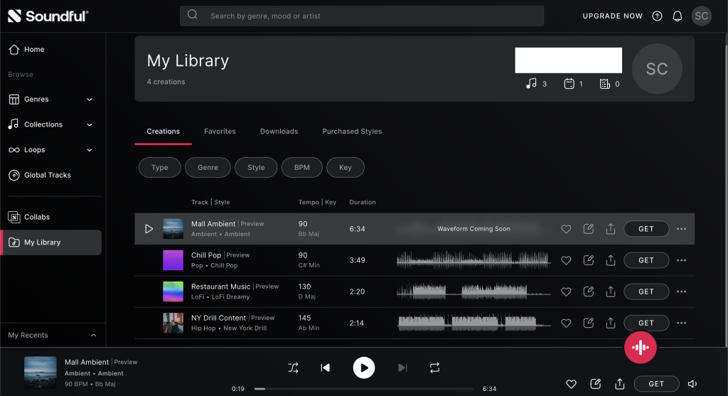 AI Music Composition, Library